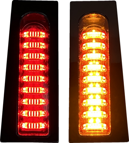 CUSTOM DYNAMICS ProBEAM® Fillerz® Dual Color Lights - Smoke - Gloss Black PB-ECE-FILL-SB