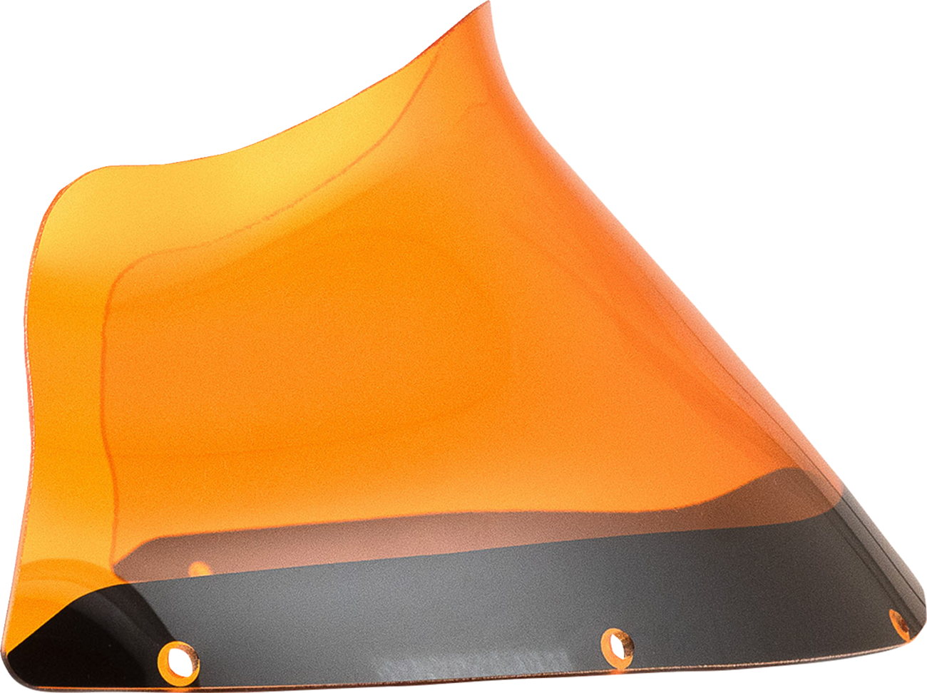 KLOCK WERKS Kolor Flare® Windshield - 9" - Orange - FXRP KWW-02-0612