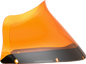 KLOCK WERKS Kolor Flare® Windshield - 9" - Orange - FXRP KWW-02-0612