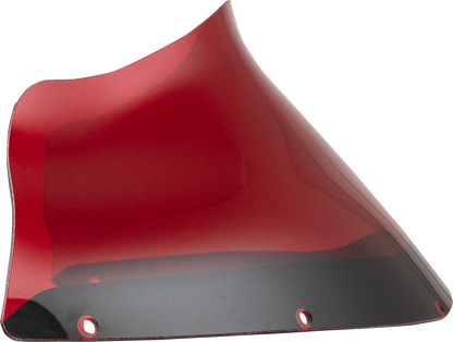 KLOCK WERKS Kolor Flare® Windshield - 9" - Red - FXRP KWW-02-0614