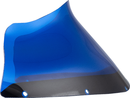 KLOCK WERKS Kolor Flare® Windshield - 9" - Blue - FXRP KWW-02-0615