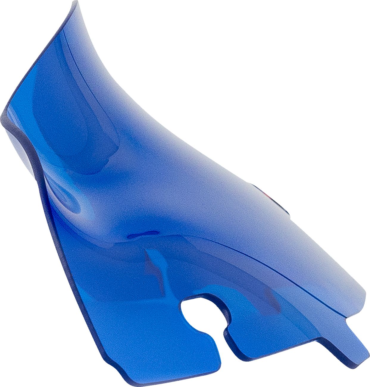KLOCK WERKS Kolor Flare® Windshield - 4" - Blue - '14-'25 FLH/FLHT/FLHX KWW-01-0679