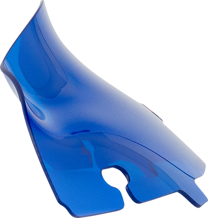KLOCK WERKS Kolor Flare® Windshield - 4" - Blue - '14-'25 FLH/FLHT/FLHX KWW-01-0679