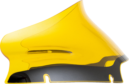 KLOCK WERKS Kolor Flare® Windshield - 6" - Yellow - '15-'25 FLTR KWW-01-0662