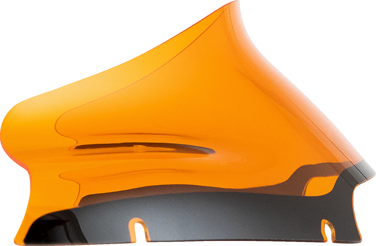 KLOCK WERKS Kolor Flare® Windshield - 6" - Orange - '15-'25 FLTR KWW-01-0661