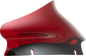 KLOCK WERKS Kolor Flare® Windshield - 6" - Red - '15-'25 FLTR KWW-01-0663