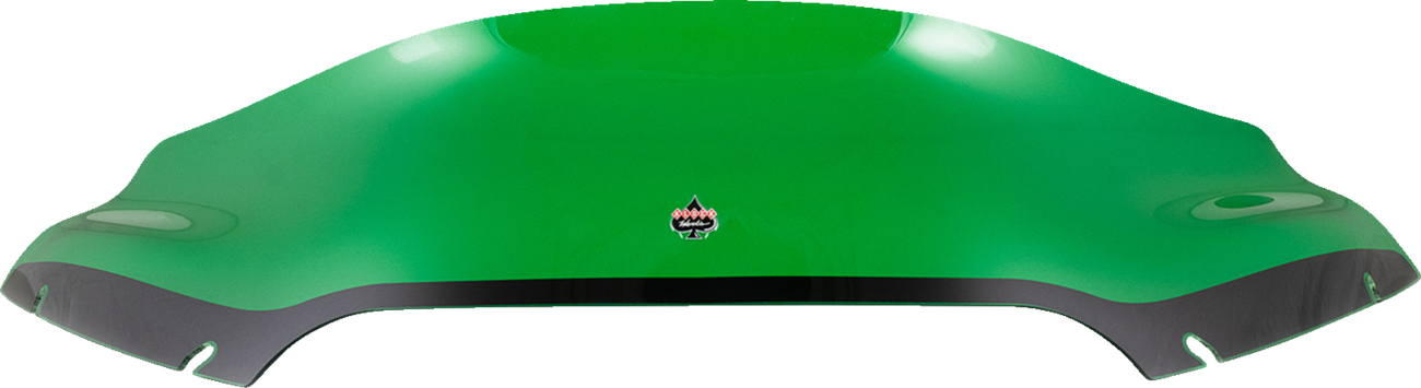 KLOCK WERKS Kolor Flare® Windshield - 6" - Green - '15-'25 FLTR KWW-01-0664