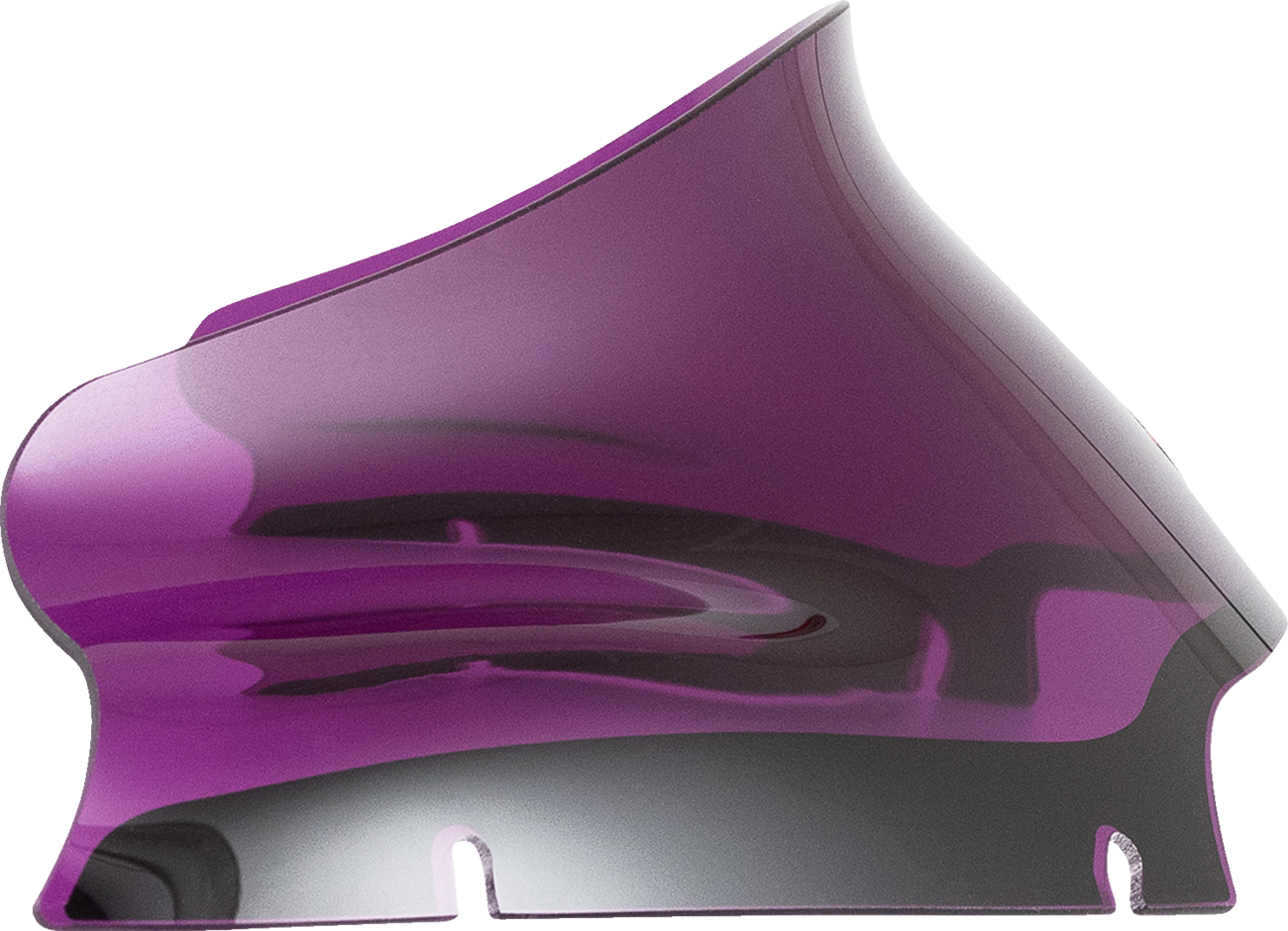 KLOCK WERKS Kolor Flare® Windshield - 6" - Purple - '15-'25 FLTR KWW-01-0666