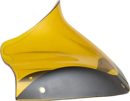 KLOCK WERKS Kolor Flare® Windshield - 8" - Yellow - '98-'13 FLTR KWW-01-0690