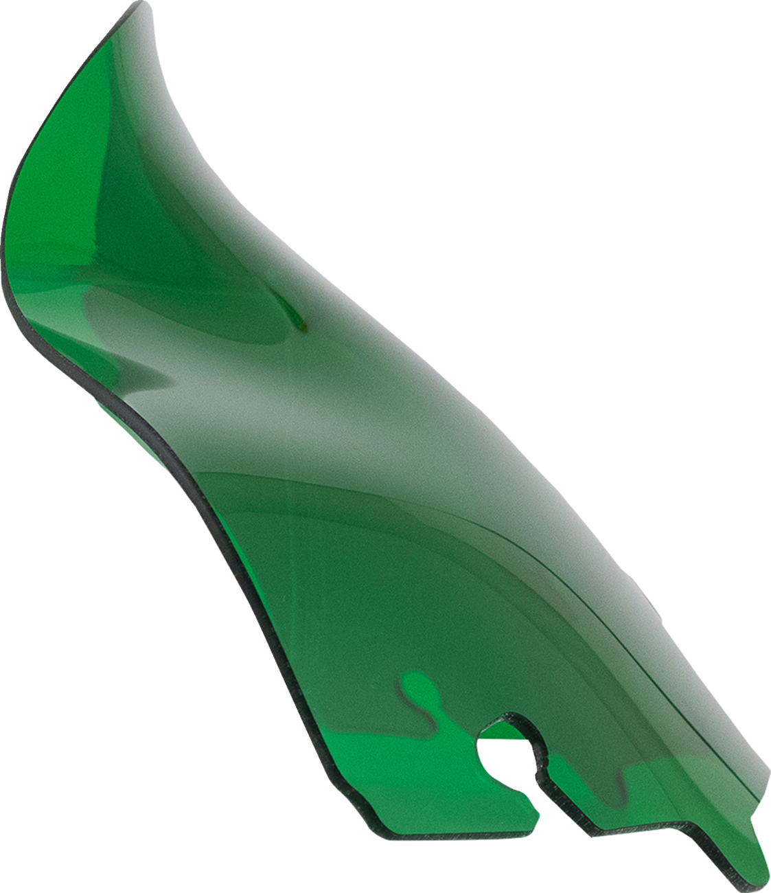 KLOCK WERKS Kolor Flare® Windshield - 6-1/2" - Green - '14-'25 FLH/FLHT/FLHX KWW-01-0685