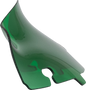 KLOCK WERKS Kolor Flare® Windshield - 4" - Green - '14-'25 FLH/FLHT/FLHX KWW-01-0678