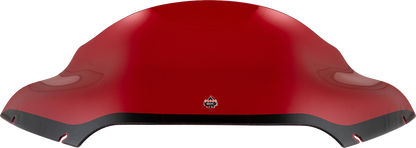 KLOCK WERKS Kolor Flare® Windshield - 9" - Red - '15-'25 FLTR KWW-01-0670