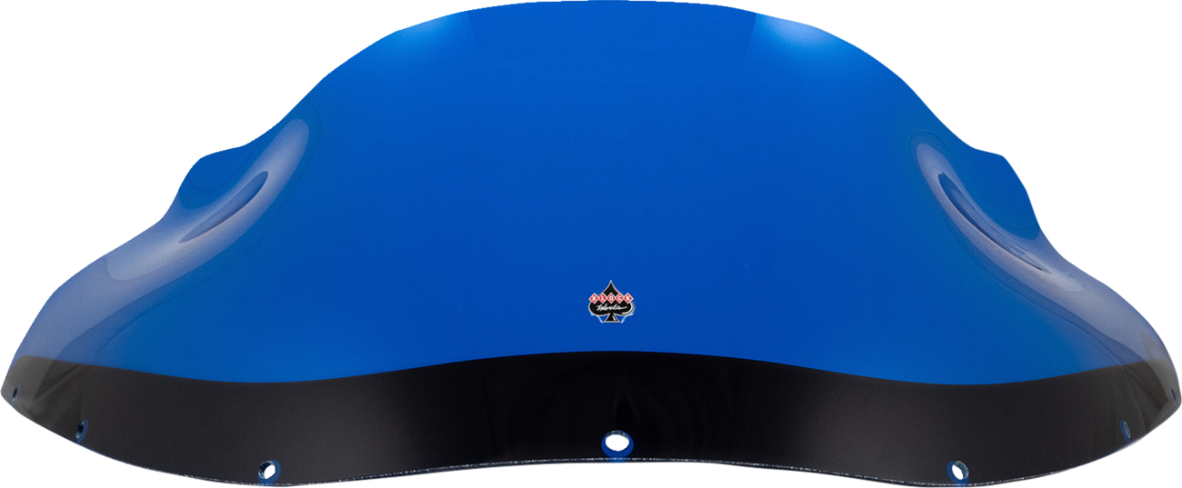 KLOCK WERKS Kolor Flare® Windshield - 9" - Blue - FXRP KWW-02-0615
