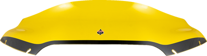 KLOCK WERKS Kolor Flare® Windshield - 6" - Yellow - '15-'25 FLTR KWW-01-0662