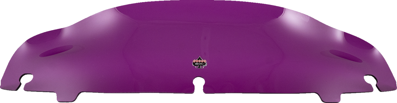 KLOCK WERKS Kolor Flare® Windshield - 4" - Purple - '14-'25 FLH/FLHT/FLHX KWW-01-0680
