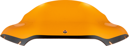 KLOCK WERKS Kolor Flare® Windshield - 9" - Orange - '15-'25 FLTR KWW-01-0668