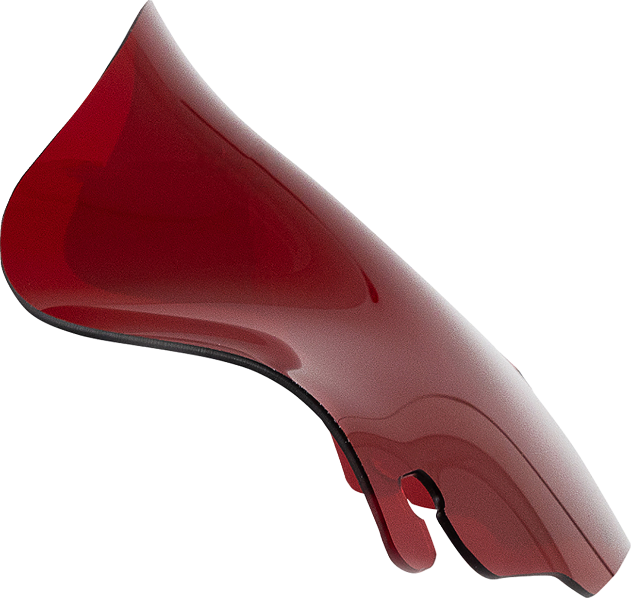 KLOCK WERKS Kolor Flare® Windshield - 6-1/2" - Red - '96-'13 FLHT/FLHX KWW-01-0697