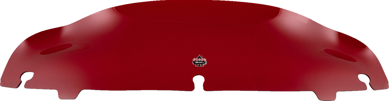 KLOCK WERKS Kolor Flare® Windshield - 4" - Red - '14-'25 FLH/FLHT/FLHX KWW-01-0677