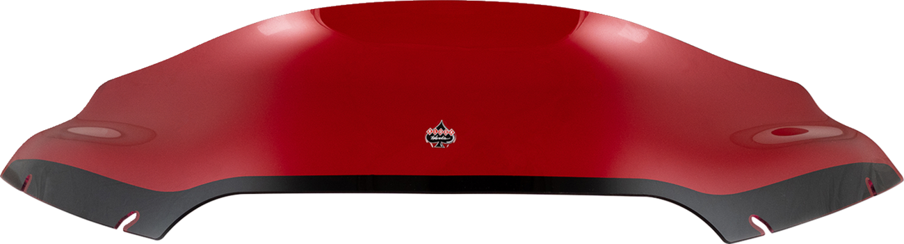 KLOCK WERKS Kolor Flare® Windshield - 6" - Red - '15-'25 FLTR KWW-01-0663