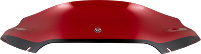 KLOCK WERKS Kolor Flare® Windshield - 6" - Red - '15-'25 FLTR KWW-01-0663