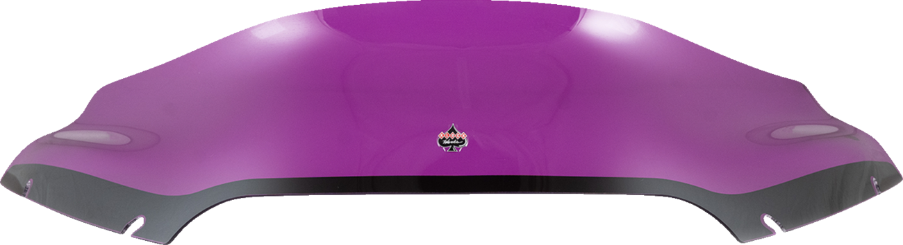 KLOCK WERKS Kolor Flare® Windshield - 6" - Purple - '15-'25 FLTR KWW-01-0666