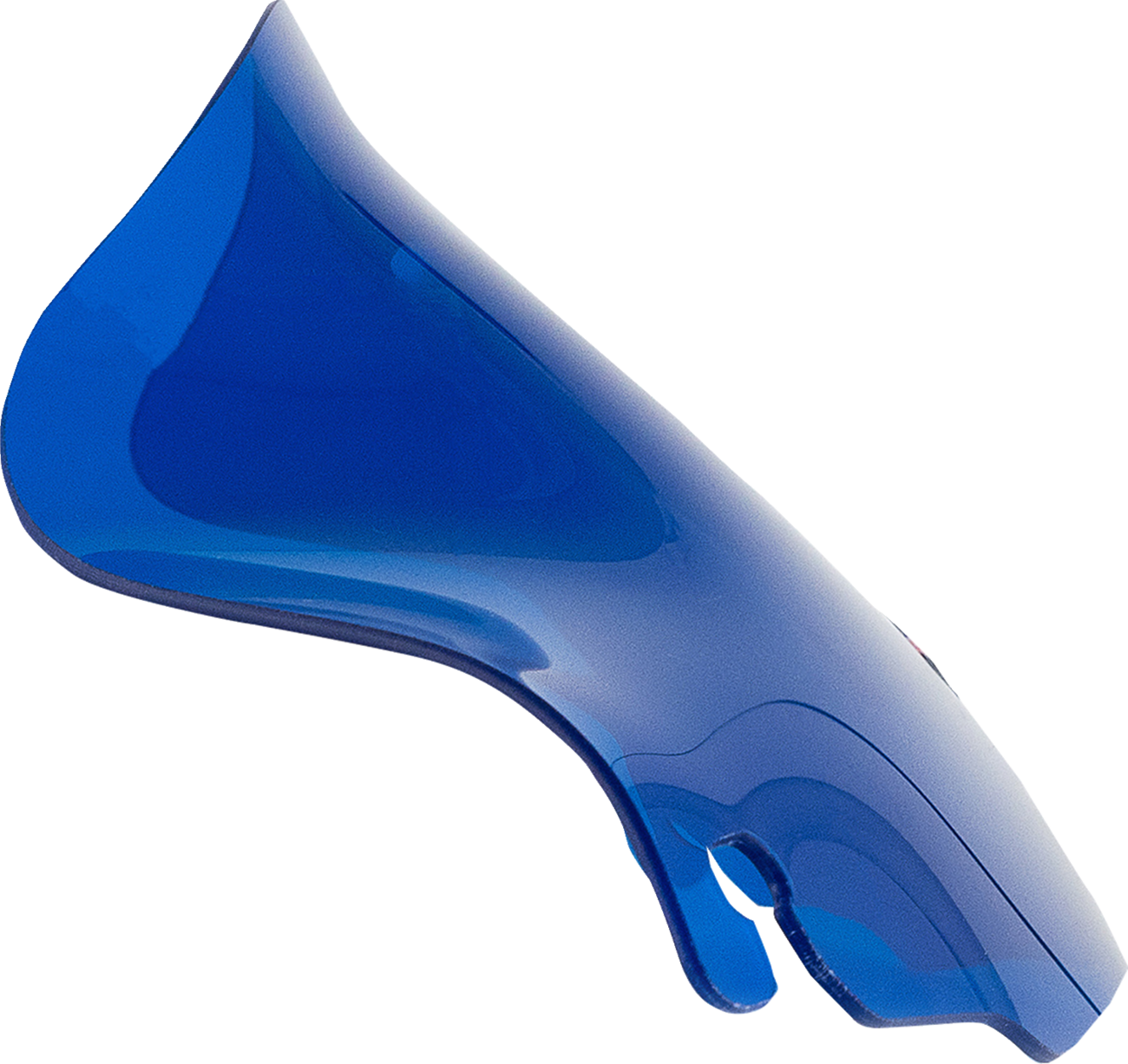 KLOCK WERKS Kolor Flare® Windshield - 6-1/2" - Blue - '96-'13 FLHT/FLHX KWW-01-0699