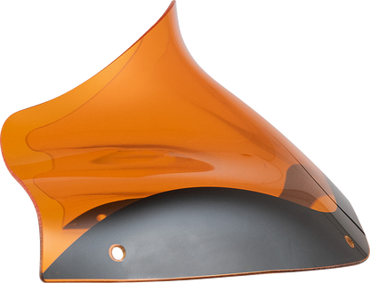 KLOCK WERKS Kolor Flare® Windshield - 8" - Orange - '98-'13 FLTR KWW-01-0689