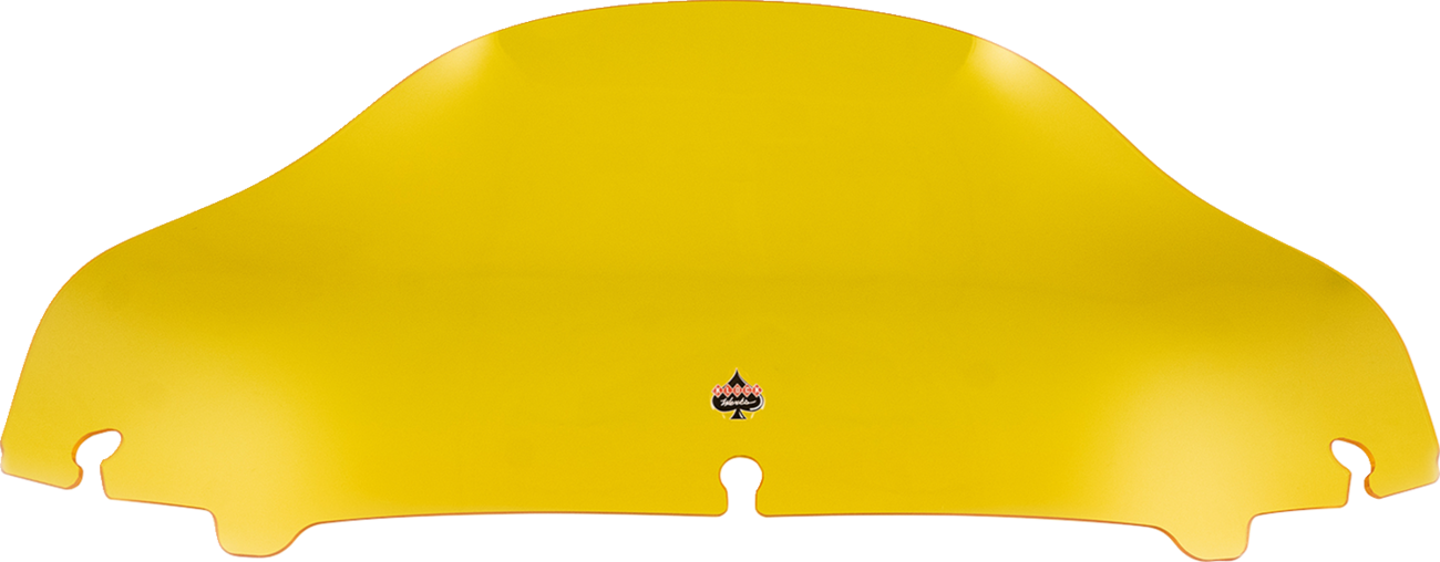 KLOCK WERKS Kolor Flare® Windshield - 6-1/2" - Yellow - '14-'25 FLH/FLHT/FLHX KWW-01-0683