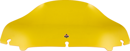 KLOCK WERKS Kolor Flare® Windshield - 6-1/2" - Yellow - '14-'25 FLH/FLHT/FLHX KWW-01-0683