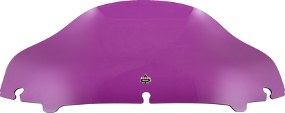 KLOCK WERKS Kolor Flare® Windshield - 6-1/2" - Purple - '14-'25 FLH/FLHT/FLHX KWW-01-0687