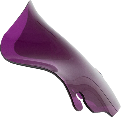 KLOCK WERKS Kolor Flare® Windshield - 6-1/2" - Purple - '96-'13 FLHT/FLHX KWW-01-0700