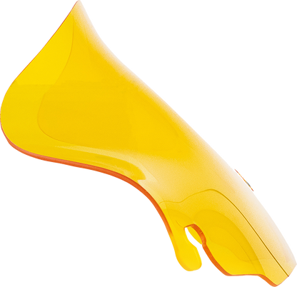 KLOCK WERKS Kolor Flare® Windshield - 6-1/2" - Yellow - '96-'13 FLHT/FLHX KWW-01-0696