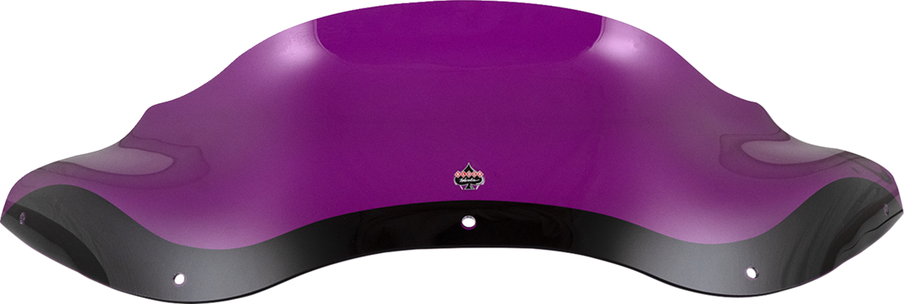 KLOCK WERKS Kolor Flare® Windshield - 8" - Purple - '98-'13 FLTR KWW-01-0694