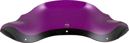 KLOCK WERKS Kolor Flare® Windshield - 8" - Purple - '98-'13 FLTR KWW-01-0694