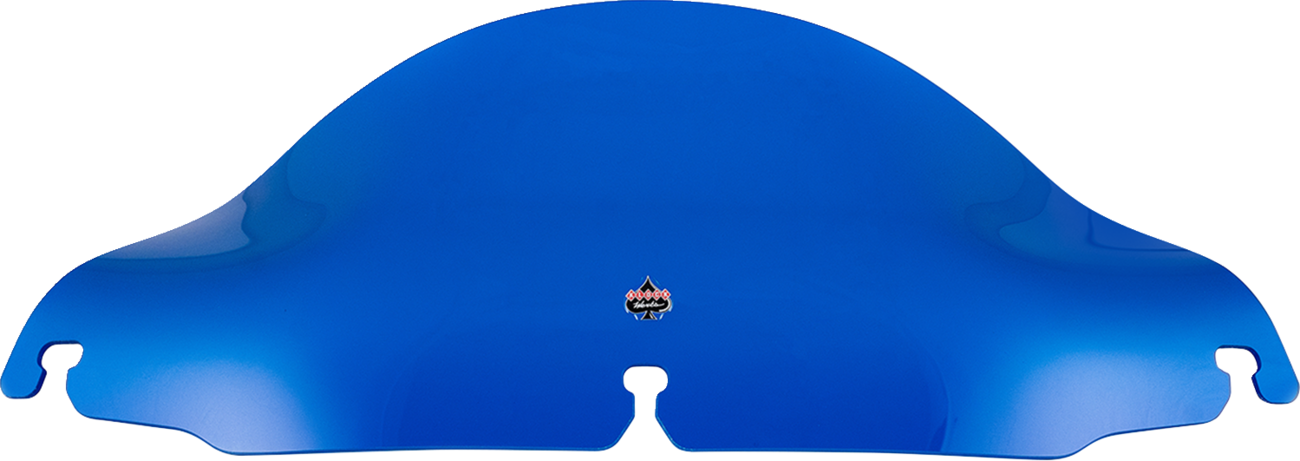 KLOCK WERKS Kolor Flare® Windshield - 6-1/2" - Blue - '96-'13 FLHT/FLHX KWW-01-0699