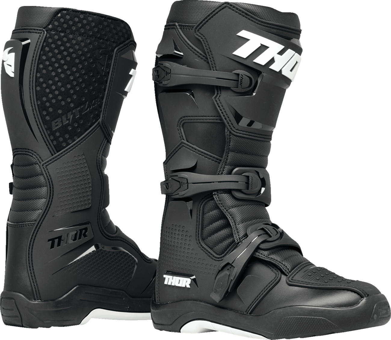 THOR Blitz XR Boots - Black/White - US 10 3410-3076