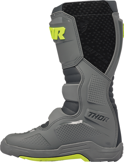 THOR Blitz XR Boots - Gray/Charcoal - US 8 3410-3092