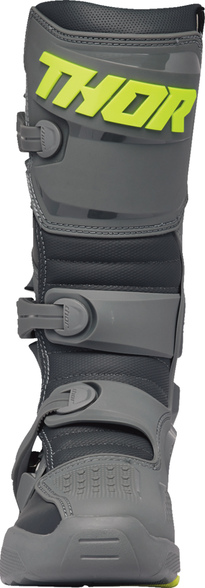 THOR Blitz XR Boots - Gray/Charcoal - US 7 3410-3091