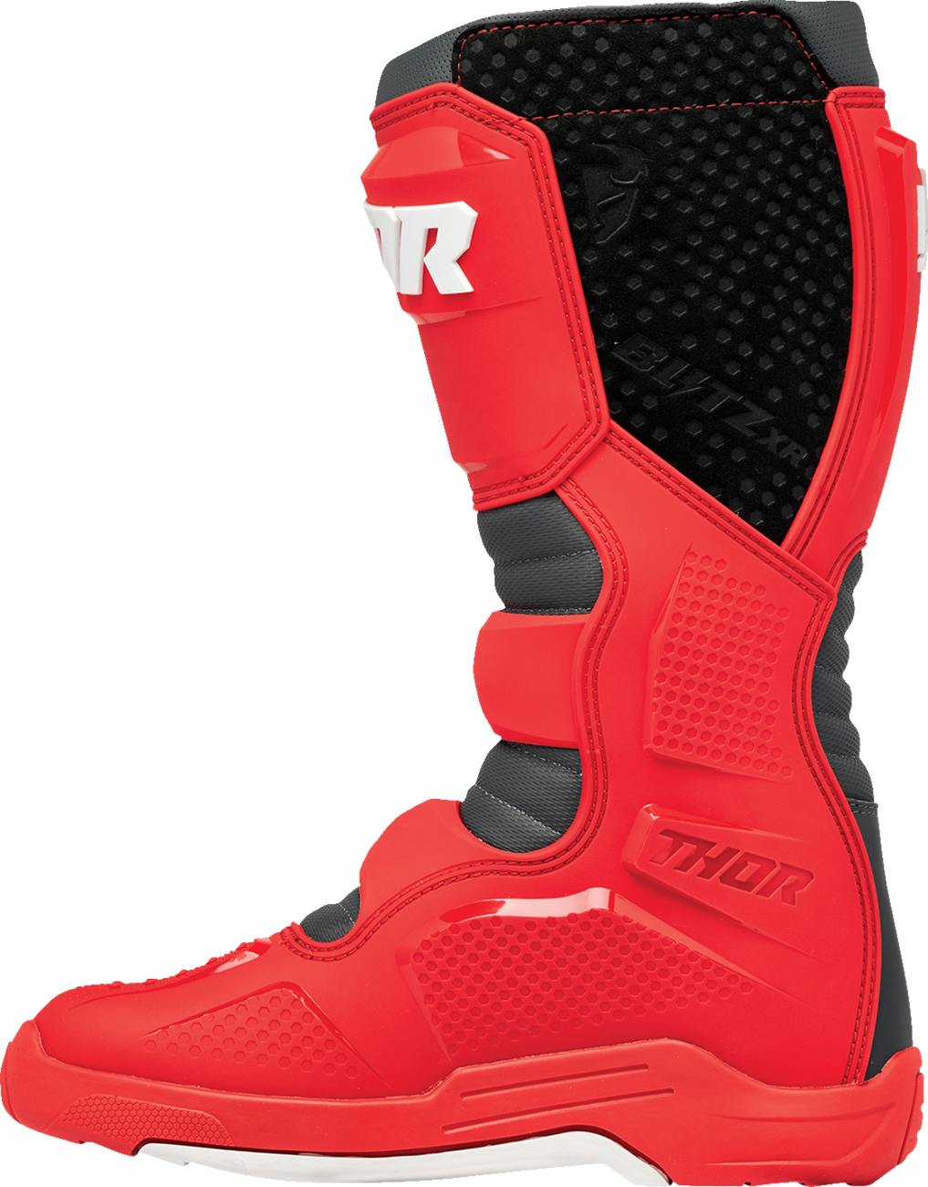 THOR Blitz XR Boots - Red/Charcoal - US 7 3410-3109