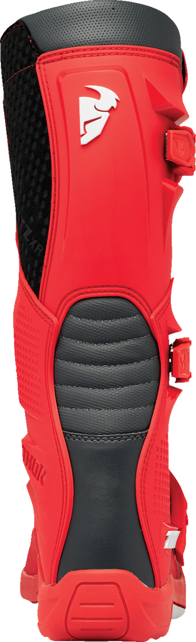 THOR Blitz XR Boots - Red/Charcoal - US 7 3410-3109