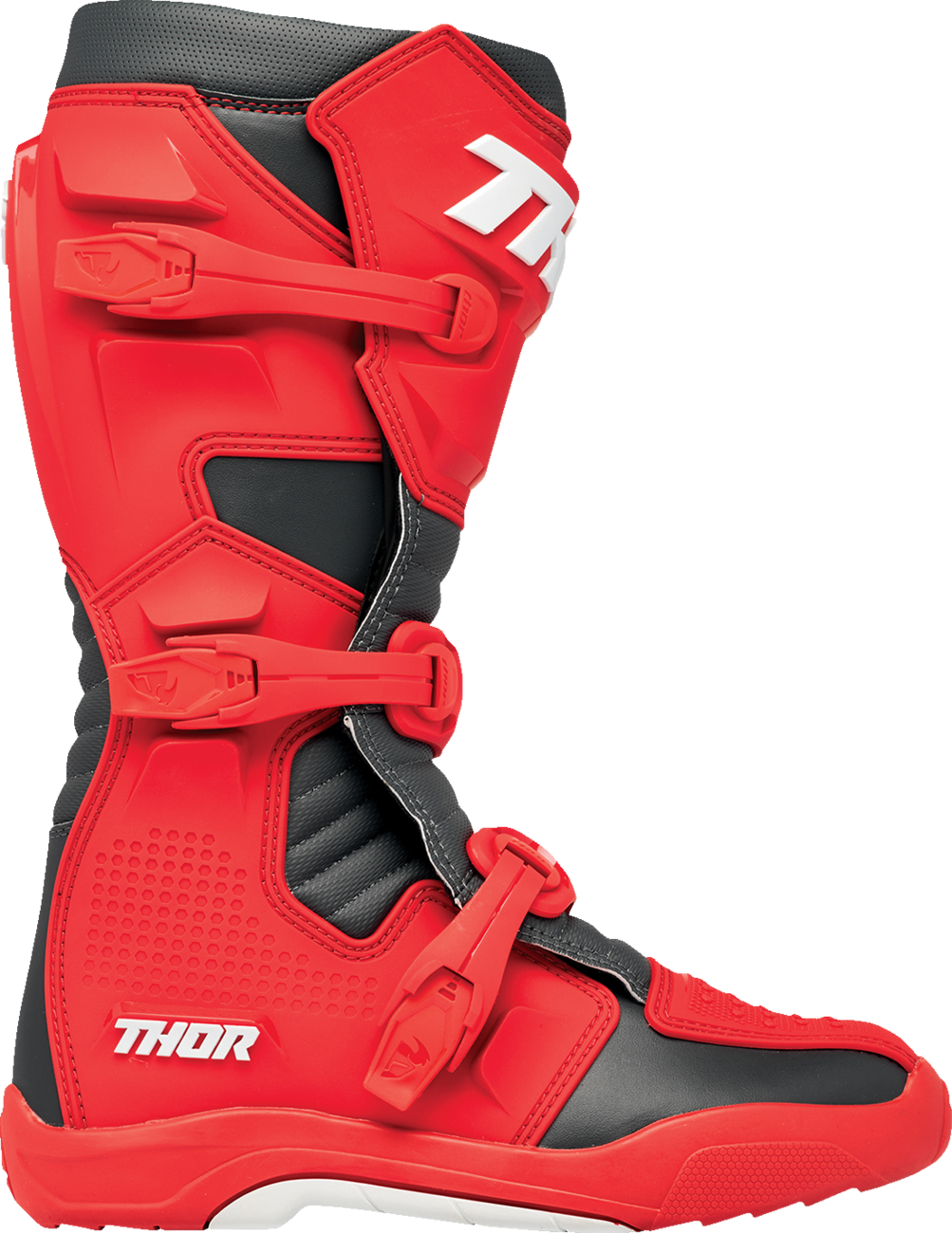 THOR Blitz XR Boots - Red/Charcoal - US 13 3410-3115