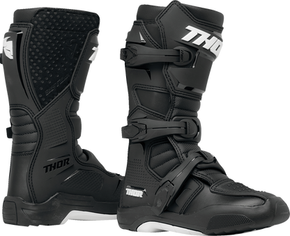 THOR Youth Blitz XR Boots - Black/White - US 5 3411-0728