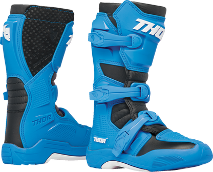 THOR Youth Blitz XR Boots - Black/Blue - US 5 3411-0735
