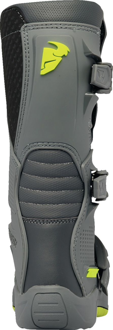 THOR Youth Blitz XR Boots - Gray/Charcoal - US 3 3411-0740