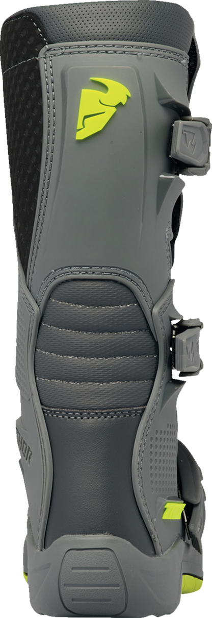 THOR Youth Blitz XR Boots - Gray/Charcoal - US 3 3411-0740