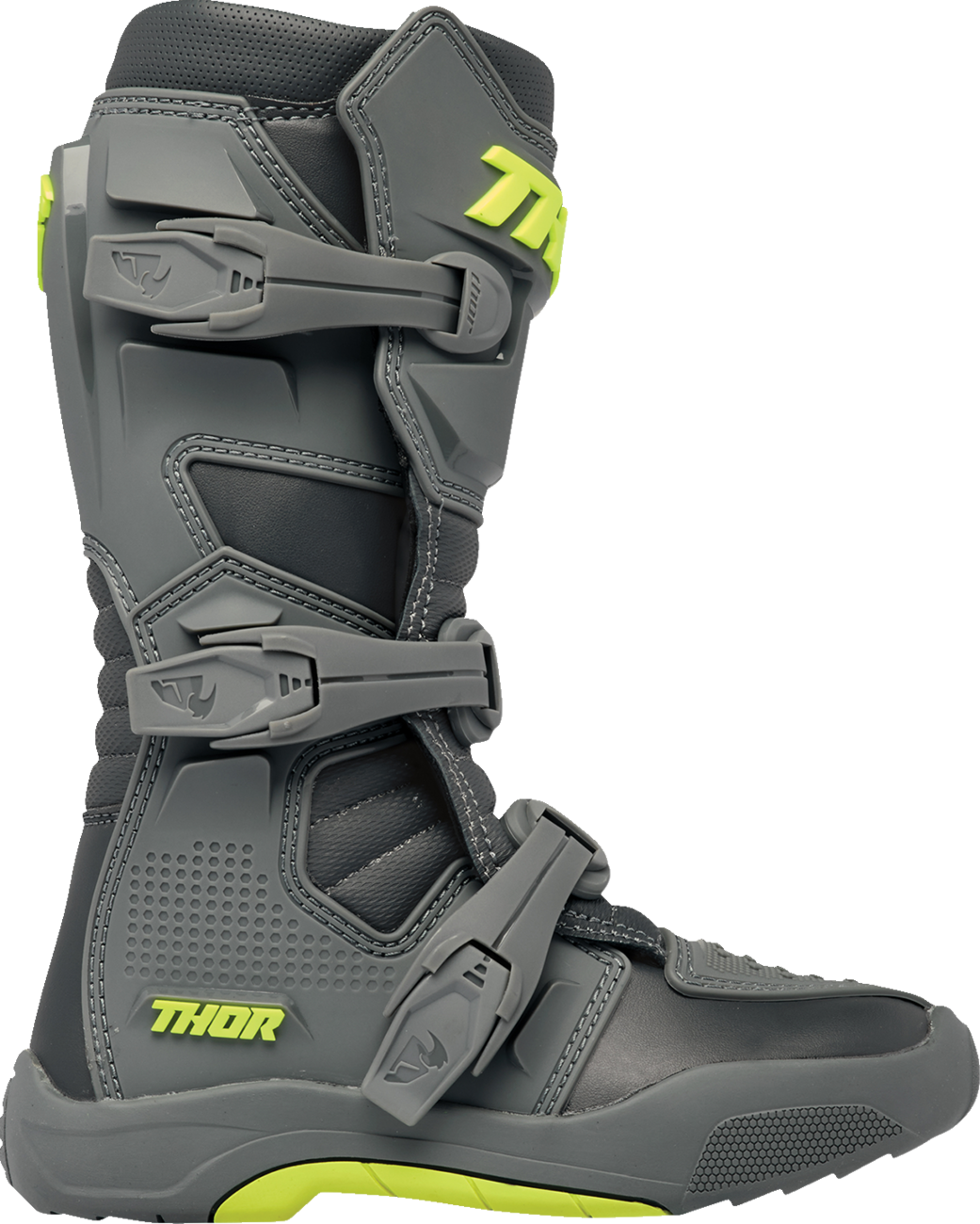 THOR Youth Blitz XR Boots - Gray/Charcoal - US 3 3411-0740