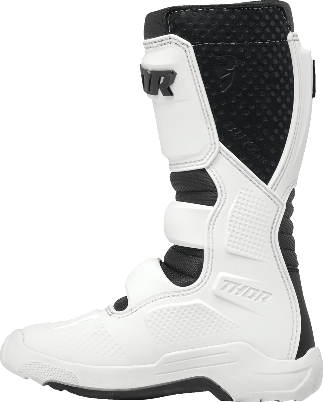 THOR Youth Blitz XR Boots - White/Black - US 4 3411-0748