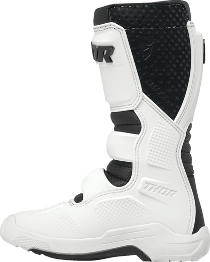 THOR Youth Blitz XR Boots - White/Black - US 4 3411-0748