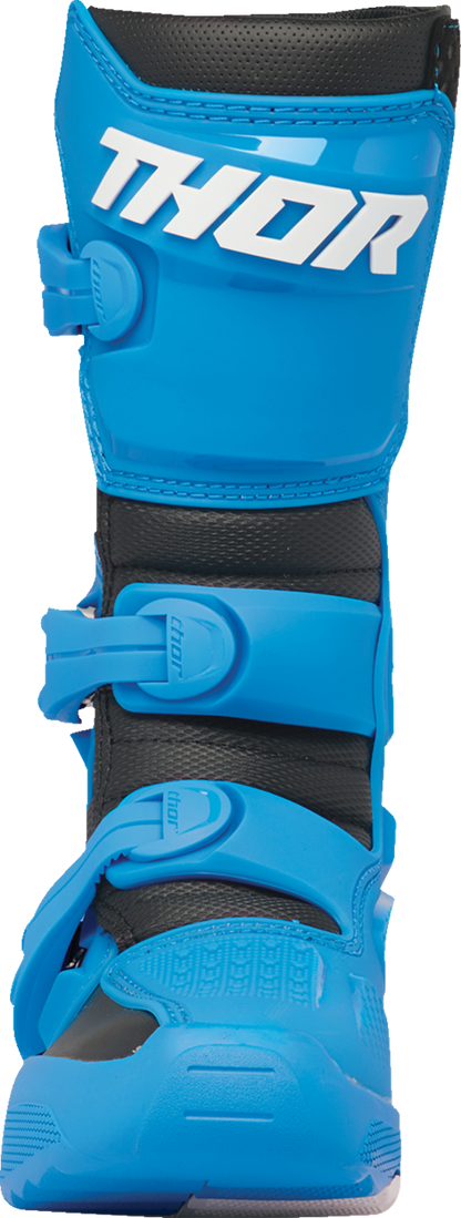 THOR Youth Blitz XR Boots - Black/Blue - US 5 3411-0735