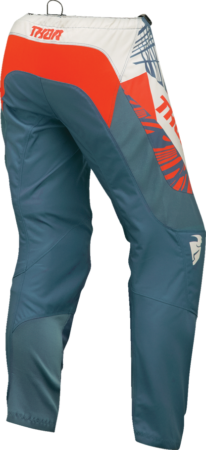 THOR Women's Sector Split Pants - Blue Steel/Vintage White - US 9/10 2902-0345